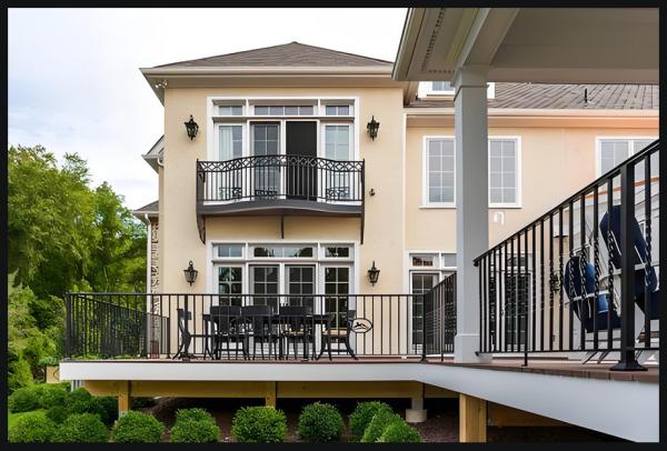 Modular Zinc Coated Balcony Railing Kit - UV Resistant & DIY Installation