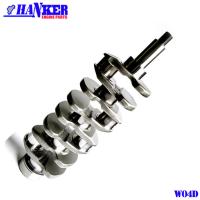 4 vilebrequin de moteur diesel de Hino W04D de cylindres