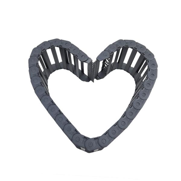 Nylon Material Electric Wire Drag Chain Industrial Reinforced CNC Wire Carrier
