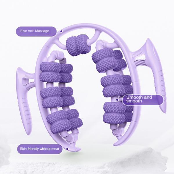 360° Roller Circular Muscle Massager Roller Handheld Multifunctional Leg Roller Massager