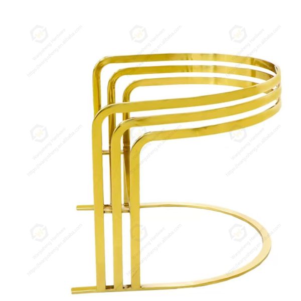 Golden Sofa Base Chair Furniture Accessories Stainless Steel Chair Legs and Stools Hardware Accessories