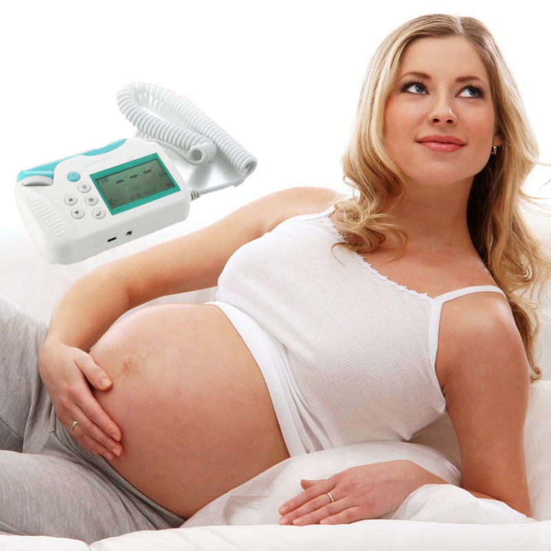 Cardiology CE Manufacturer Hand-Held Ultrasound Baby Heart Wholesale Price Prenatal Fetal Heart Rate Monitoring Fetal Doppler