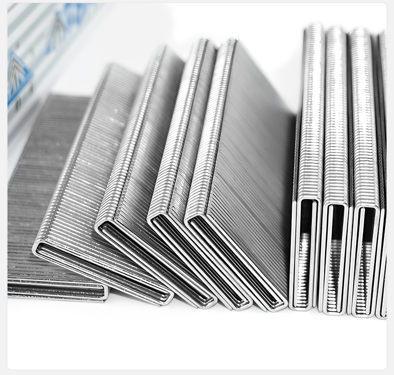 Iron Staples 9038 90/10/80 Series Galvanized U Staples 38MM Competitive Price OEM Customized Available