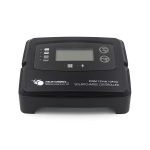 IP67 Waterproof Solar Charge Controller with 5 Stage Charging and LCD+LED Display for 12V 24V Systems