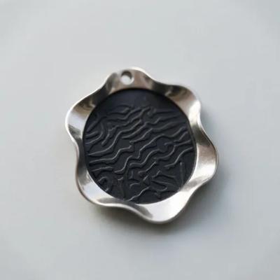 Men's Retro style Engraved Pendant Necklace:A Touch of old world allure