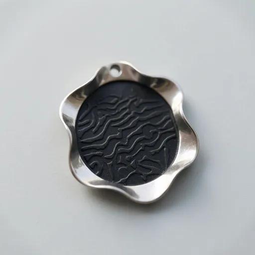 Men's Retro style Engraved Pendant Necklace:A Touch of old world allure