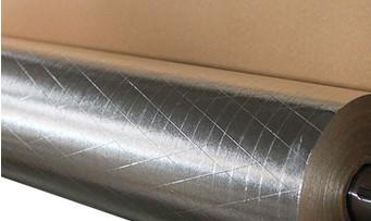 Double Side Aluminum Foil Scrim Kraft Paper For Wall Radiant Barrier