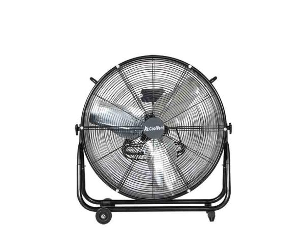 24inch Industrial Drum Fans 12800 CFM 37.5KG Big Air Flow For Worhshop