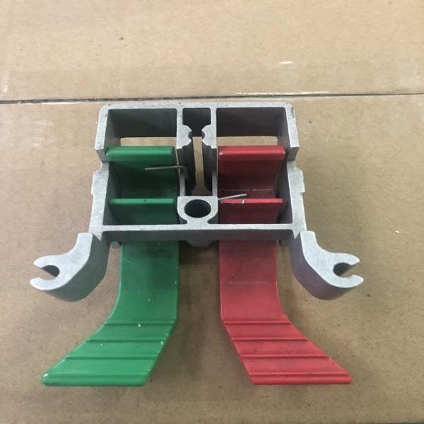 Zinc Plating CNC Aluminum Parts Steel Laser Cutting Air - Vent Front Plate