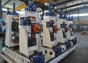Manual Or Automatic Welded Pipe Making Machine Square Tube Mill