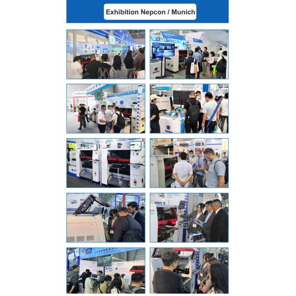 Charmhigh SMT PCB Assembly Line with GKG-GSE Printer & 8-Zone Reflow