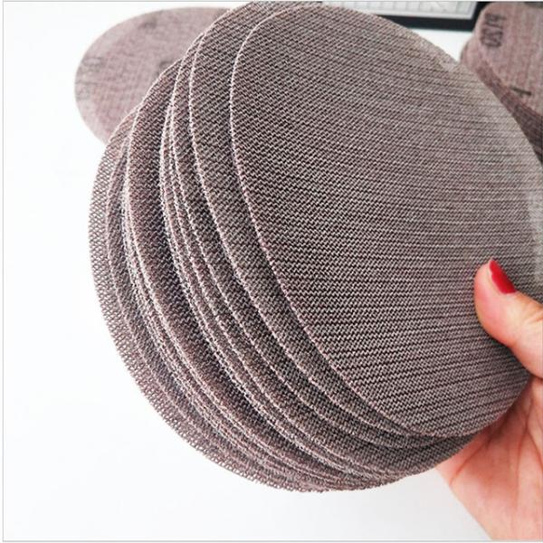 Dust Free 225mm Aluminium Oxide Abrasive Sanding Screen Sand Net Mesh Disc for Sander