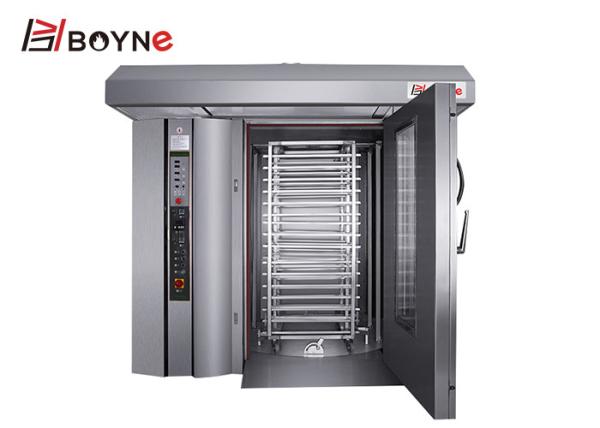 Tipo giratório 380V de Oven Thirty Two Trays Diesel do ar quente da loja da padaria