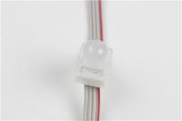 Área exterior à prova d'água Quadrado 12mm LED Pixel Light Single Color 0.3W DC12V
