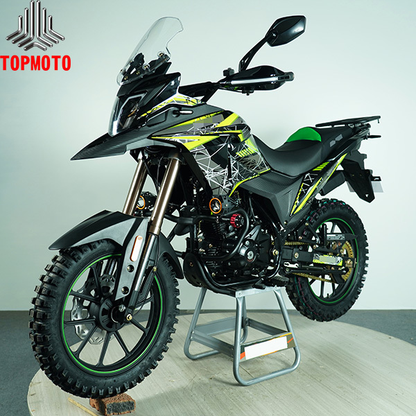 225cc Adventure Motorcycle with 12.5L Tank and 280mm Ground Clearance for Enduro Touring