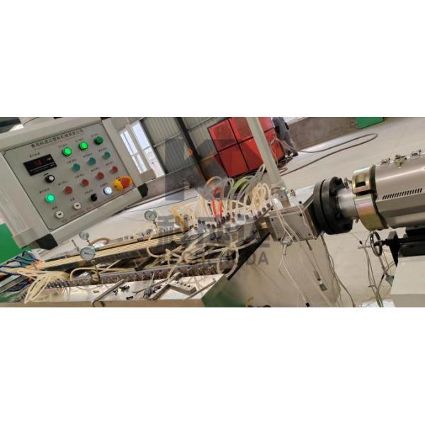 SJ65/132PVC profile extrusion equipment Wood plastic floor decoration wall panel Great Wall panel equipment