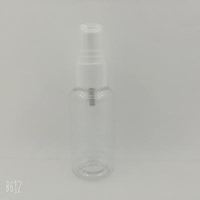 Round Clear Plastic Cosmetic Bottles . PET Spray Bottle 180ML 200ML 250ML