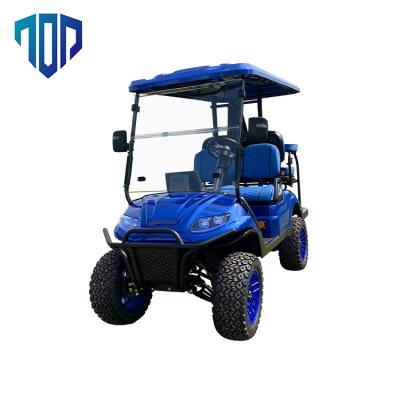 Do carrinho de golfe elétrico da PARTE SUPERIOR 30mph da velocidade máxima parte alta customizável EV4+2G atualizável da cor