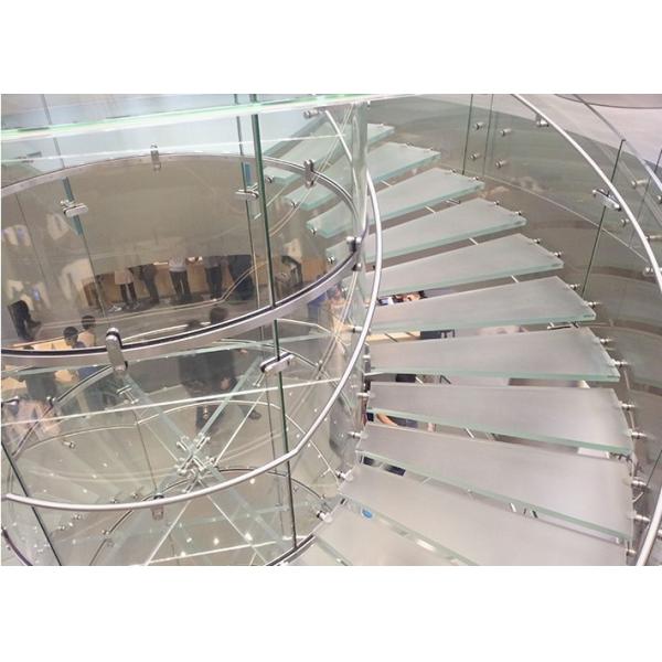 Склонность усиленная жарой закалила стекло для изогнутого стекла поручня