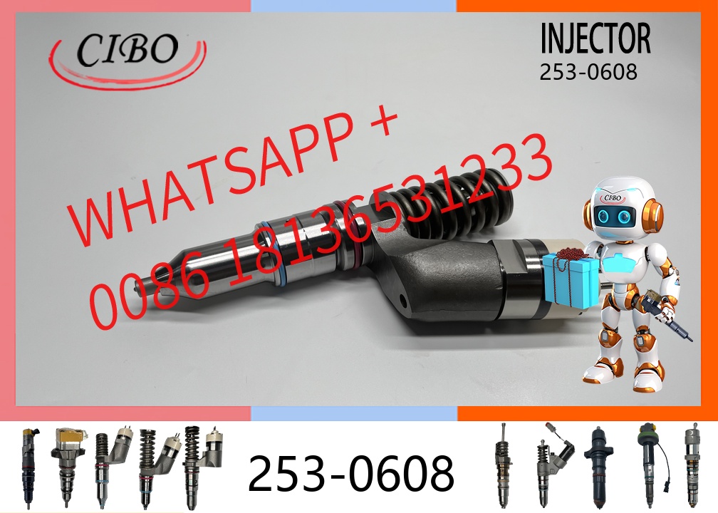 original 253-0608 239-4908 249-0705 Common Rail Injector for C13 C11 E345C E349D Diesel Engine Replacement new injector original new injector