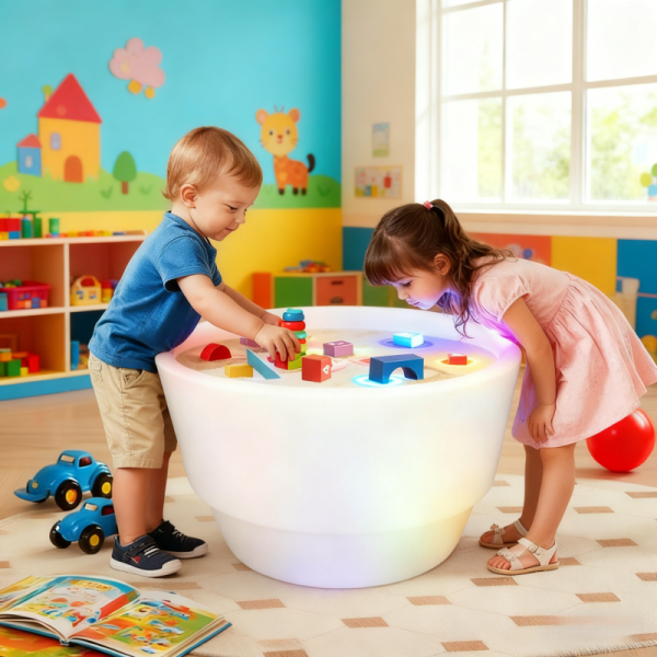 Portable Light up Kids Drawing Sand Painting Table Educational Toys for Birthday Christmas Gift Toys for Kids