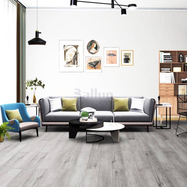 UV Coating Laminate Floors Indoor 100% Waterproof Rigid Core SPC Solid Wood Flooring