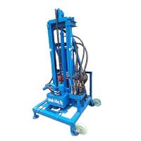 Máquina de perforación de pozos de agua portátil con motor diesel de 8 CV 100 m Profundidad 260 kg