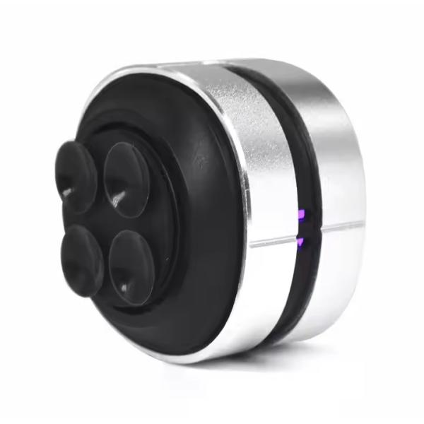 Experience Sound with M1 Wireless Portable Metal Bone Conduction Speaker LED Light Stereo Woofer HIFI Sound Mini Speaker
