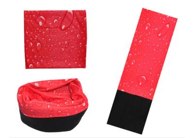 Fashion Style Mit Fleece Water Droplets Design , Light Weight  Bandana Polar