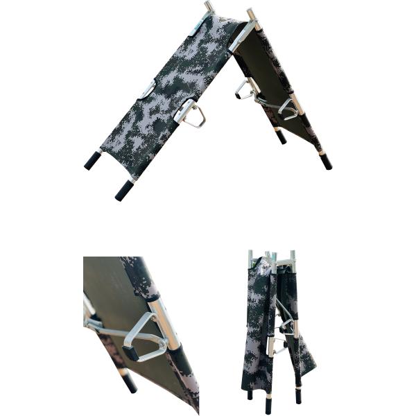Two Folding Medical Stretcher  Fire Rescue Transport Inverted Trianagular Leg