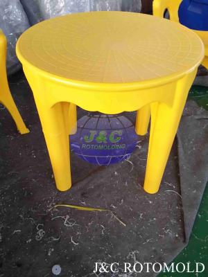 Rotational Moulding Products Round Plastic Table Made By Die Casting Rotomolding Mold