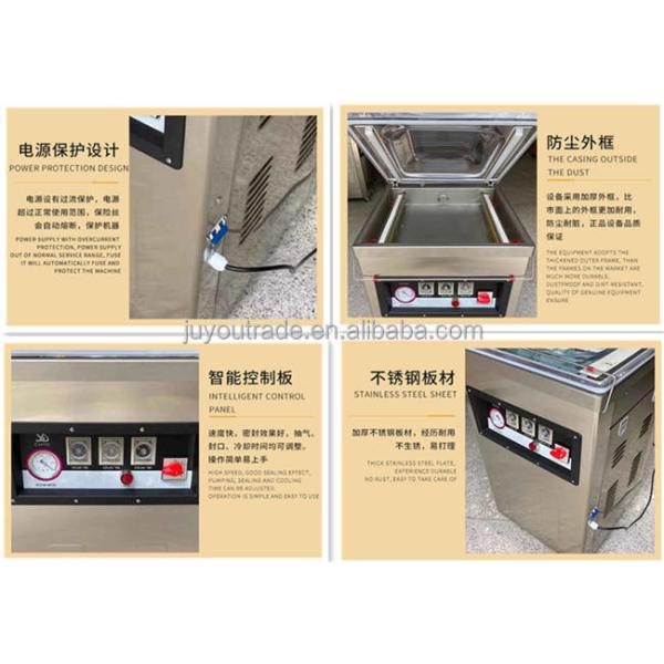 Única máquina industrial da selagem do vácuo da câmara 110V para alimentos frescos