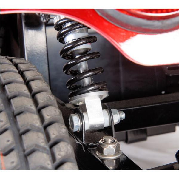 Four Wheel Motorised Mobility Scooter 600W 105kg Polyurethane Adjustable Seat