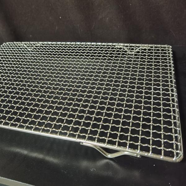 Custom Size High Working Temperature Stainless Steel Wire Mesh BBQ Drying Baking Tray