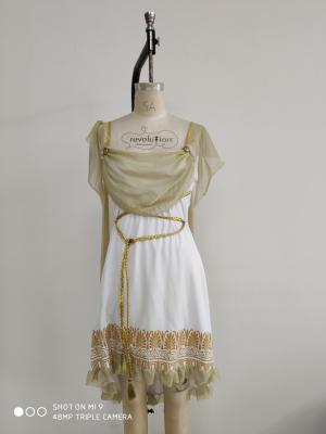 Oem Ballet Dancewear Gold And White Color Size Sxc-2xla  0.22kg