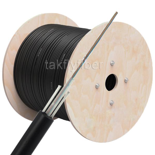 4F 6F 12F 16F 24F GYFXTY Non-Metallic Singlemode Fiber Optic Cable PE Jacket FRP Strength Member