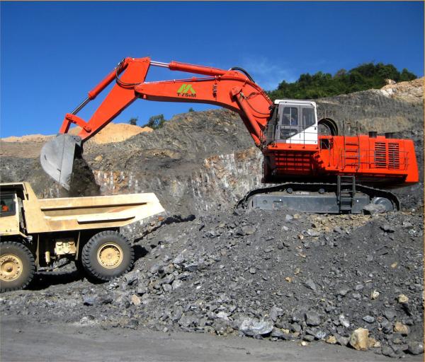 Máquina escavadora hidráulica profissional da esteira rolante, CE420-7 BONITO