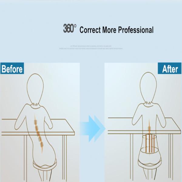 Alivio de cuero de la correa de la ayuda de la parte posterior lumbar de las placas de acero el dolor de la cintura