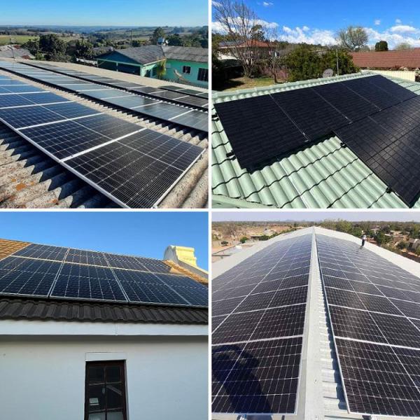 High Transmission Glass Pv Module for Powerful Bifacial N Type Mono Perc Solar Panel