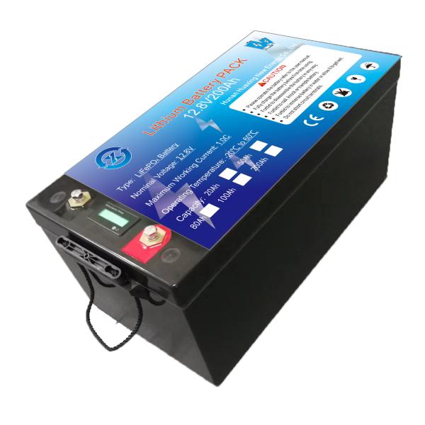 baterias do comprimento 520mm 12V LiFePO4 de 200ah 33KG
