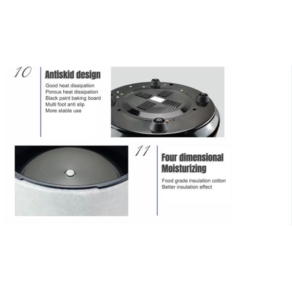 нержавеющая сталь 220V 150 Градуса цельсия 304 коммерчески грелки риса