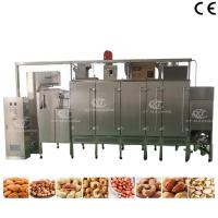 Tostador continuo de frutos secos SUS304 con velocidad de transporte ajustable, compatible con calefacción eléctrica y a gas