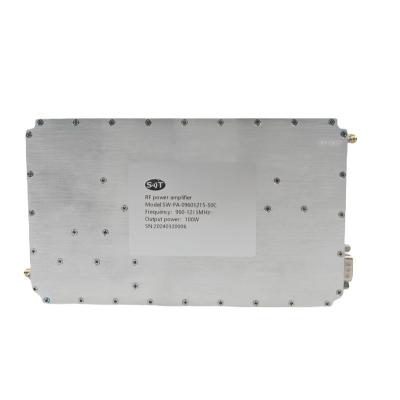 960-1215MHz 50dBm Potência de Saída L Banda Amplificador de Potência RF de Estado Sólido para Telecomunicações, Radar