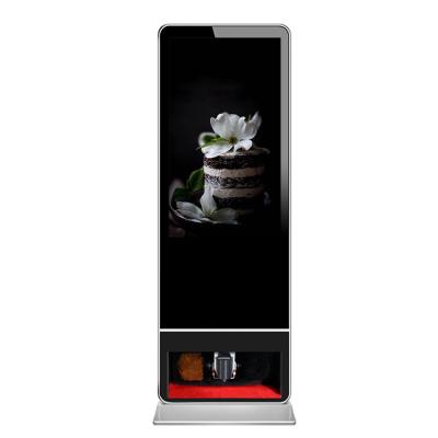 43 Inch Shose Polish Digital Advertising Display / Non Touch Digital Led Standee