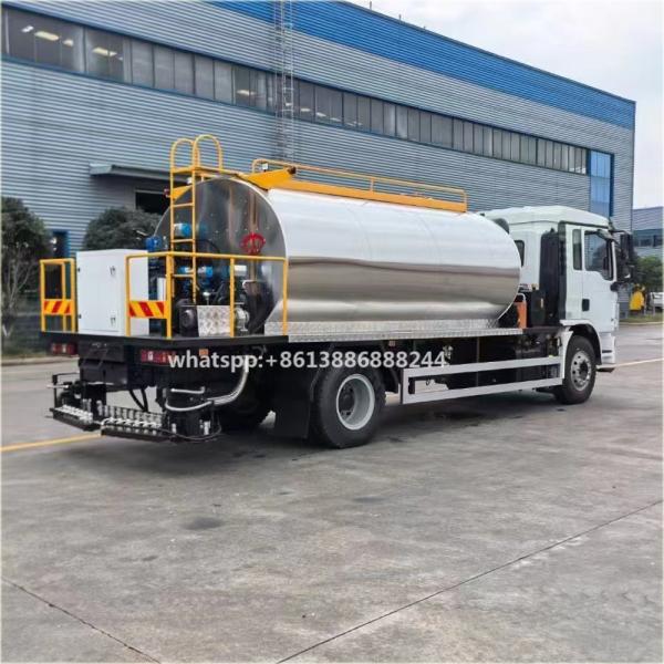 SHANCMAN L3000   4*2  Intelligent   6000 Liters  Road Distributor    Bitumen Spreader  Road Construction Machine