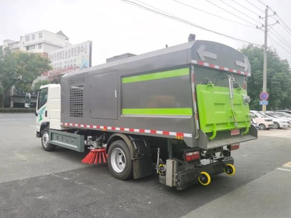 Electric Pressure Washer Truck for Custom's Requirement Energy Type Pure Electric and Cleaning