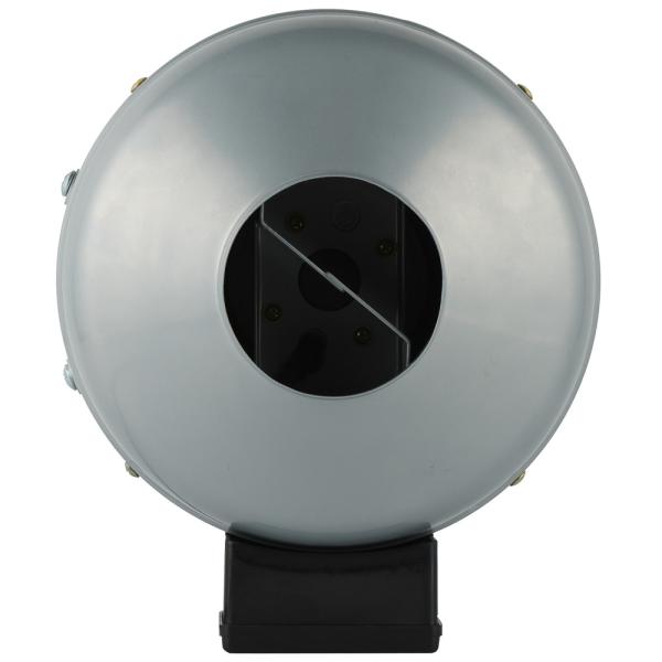 Ventilador em linha de ducto radial centrífugo de plástico de 240 V com impulsionador de 4/5/6/8/10/12