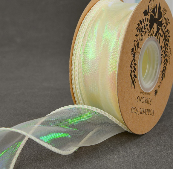 Красочный Fishtail цветок торта ленты марли упаковывая ленту DIY флористическую бумажную