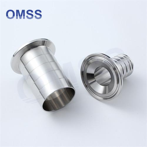 3A Sanitary Stainless Steel Gas Pipe Fittings Ferrule 14MPHR SS304 1.5