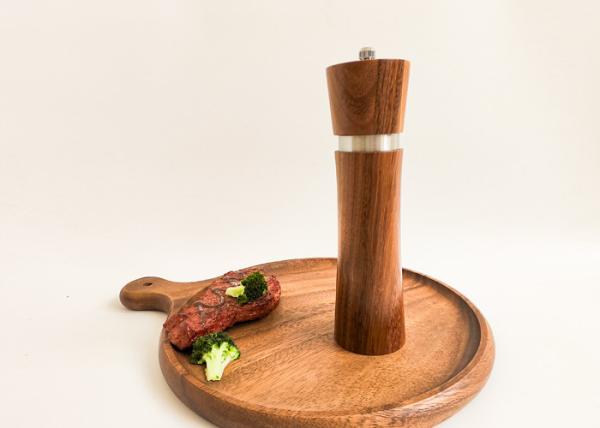 Ervas ou Especiarias ou Nozes Apto Grinders de Pimenta de Madeira Natural com Durabilidade